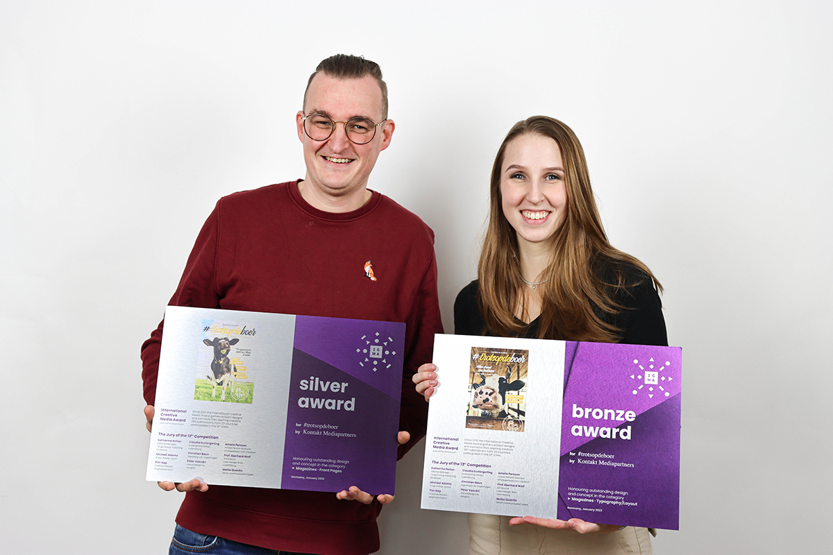 ICMA Award Silver en Bronze Trots op de Boer
